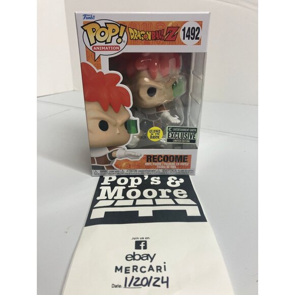 Funko Pop! Dragon Ball Z: Recoome 1492 Exclusive Limited Edition Figure New - Picture 1 of 9
